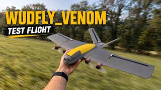 Testing My New 3D Printed FPV Wing | WUDFLY VENOM screenshot 3