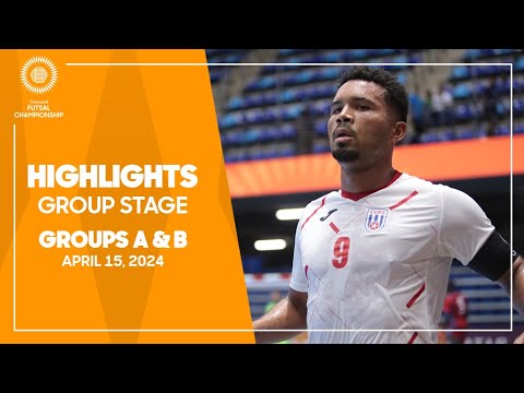 2024 Concacaf Futsal Championship | Matchday 3 Groups A & B