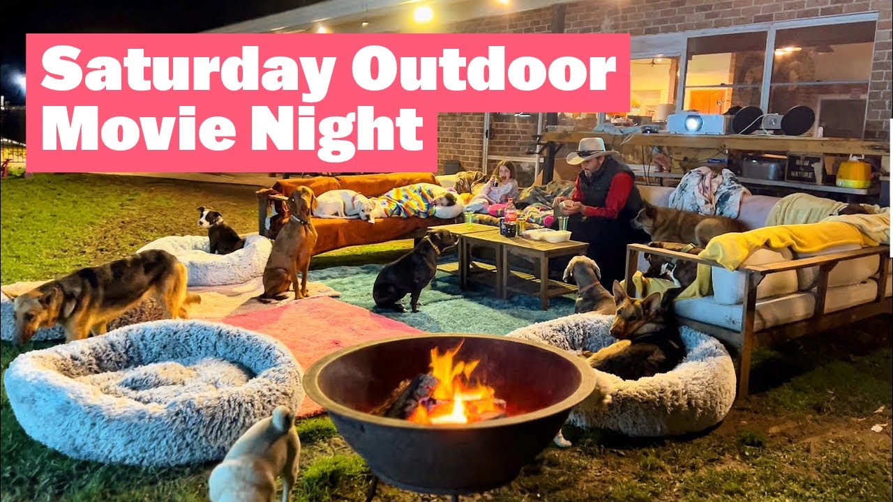 Saturday Outdoor Movie Night Together YouTube