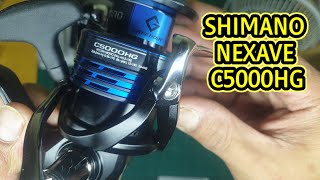 UNBOXING REEL SHIMANO NEXAVE C5000HG