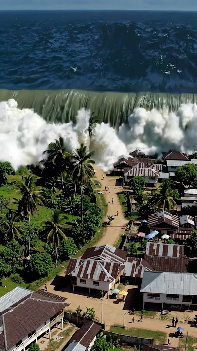 Tsunami Warning ⚠️🌴 #tsunami