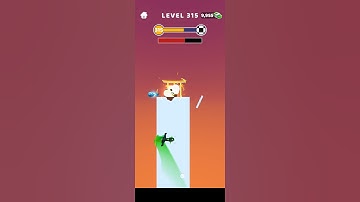 Sword play Level 315 - Ninja Slice Runne‪r‬ Gameplay Solution Walkthrough #Shorts