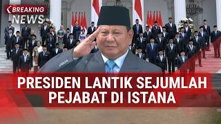Download lagu 🔴BREAKING NEWS - Presiden Prabowo Lantik Sejumlah Pejabat di Istana