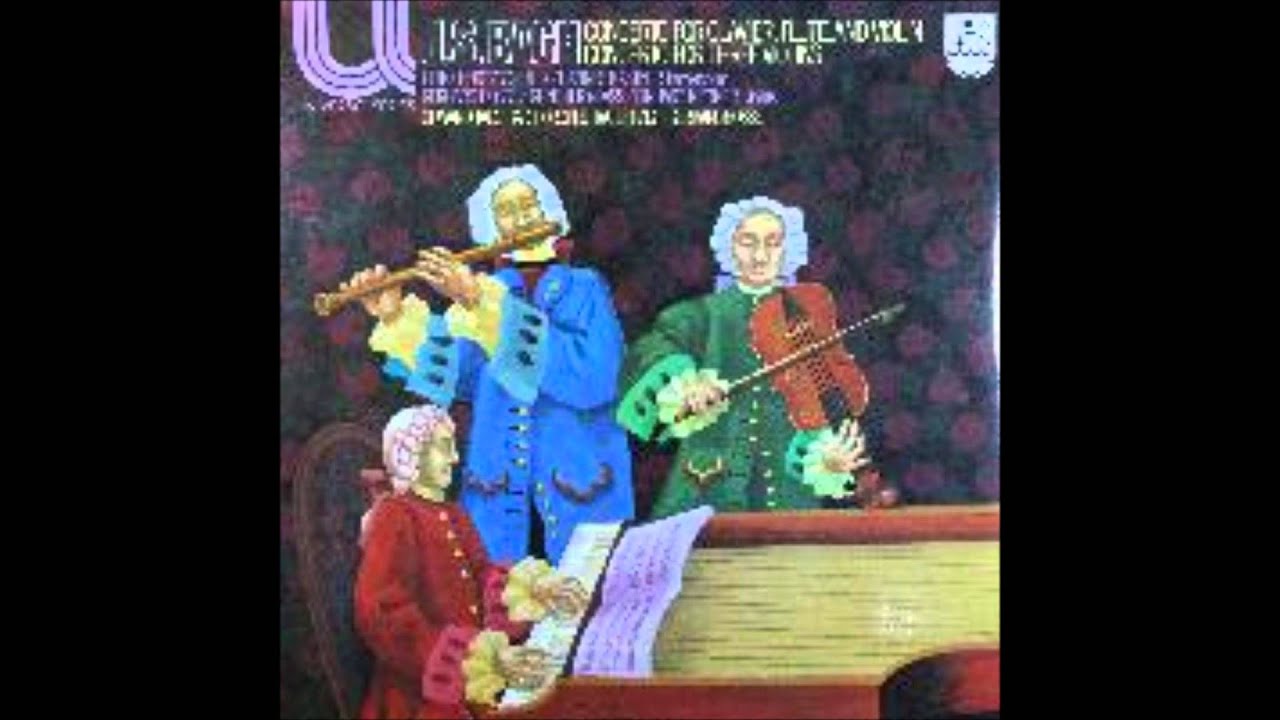 bach, BWV 1064, 1st mov, Gerhard bosse