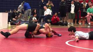 2016 Metro League Wrestling Championships Nathan Hale HS  (2-6-16) - 126 lb Finals