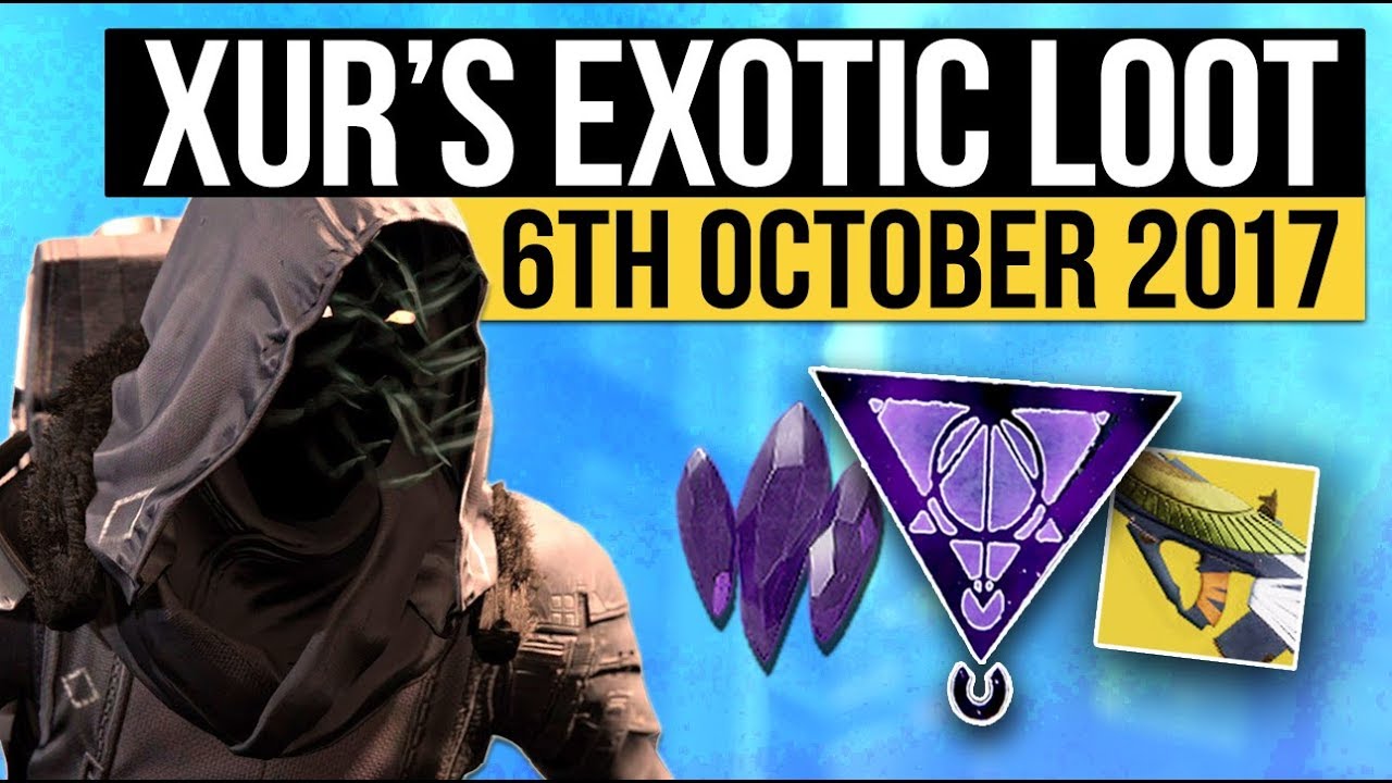 Destiny 2 Xur Location Guide: Where Is Xur, What Exotics Does He Have? (October 13)