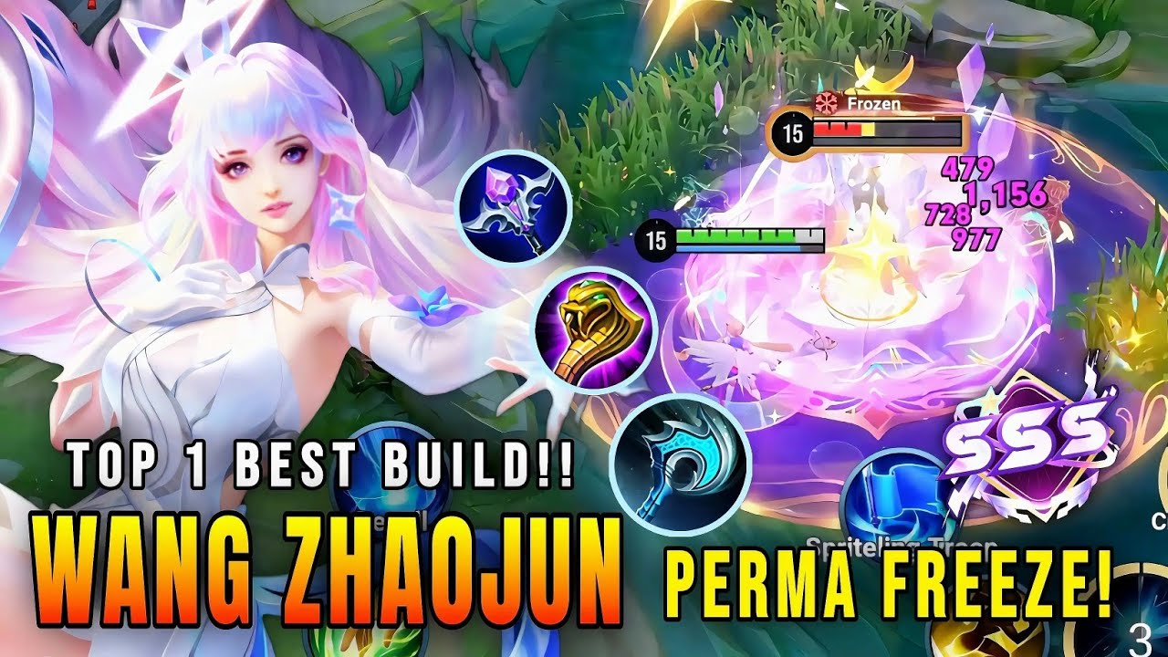 ВЕЧНАЯ ЗАМОРОЗКА!! Ван Чжаоцзюнь замораживает всех без остановки | Лучшая сборка — Честь королей
