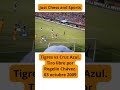 Tigres vs Cruz Azul (2009). Tiro libre de Rogelio Chávez.