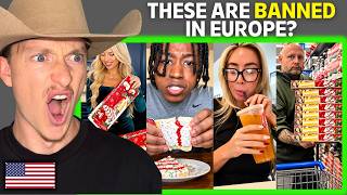BANNED in Europe…But America Still Sells It?! 🇺🇸🇪🇺 | American Reacts