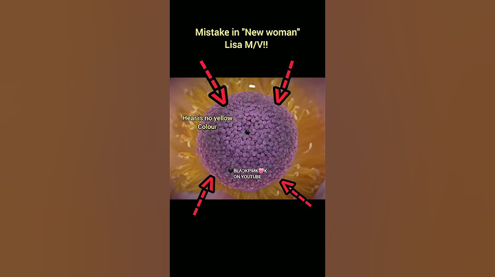 MISTAKE in NEW WOMAN MV #lisa #blackpink #shorts #rosalia #newwoman #lalisa #bts
