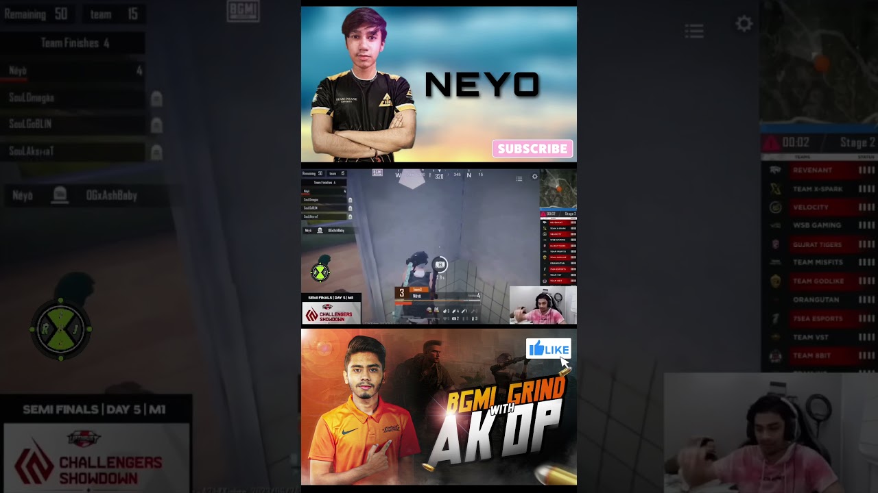 Soul Neyo 1v4 OG 🔥 1HP Clutch 🤯 Rega And Viper Op Reaction 