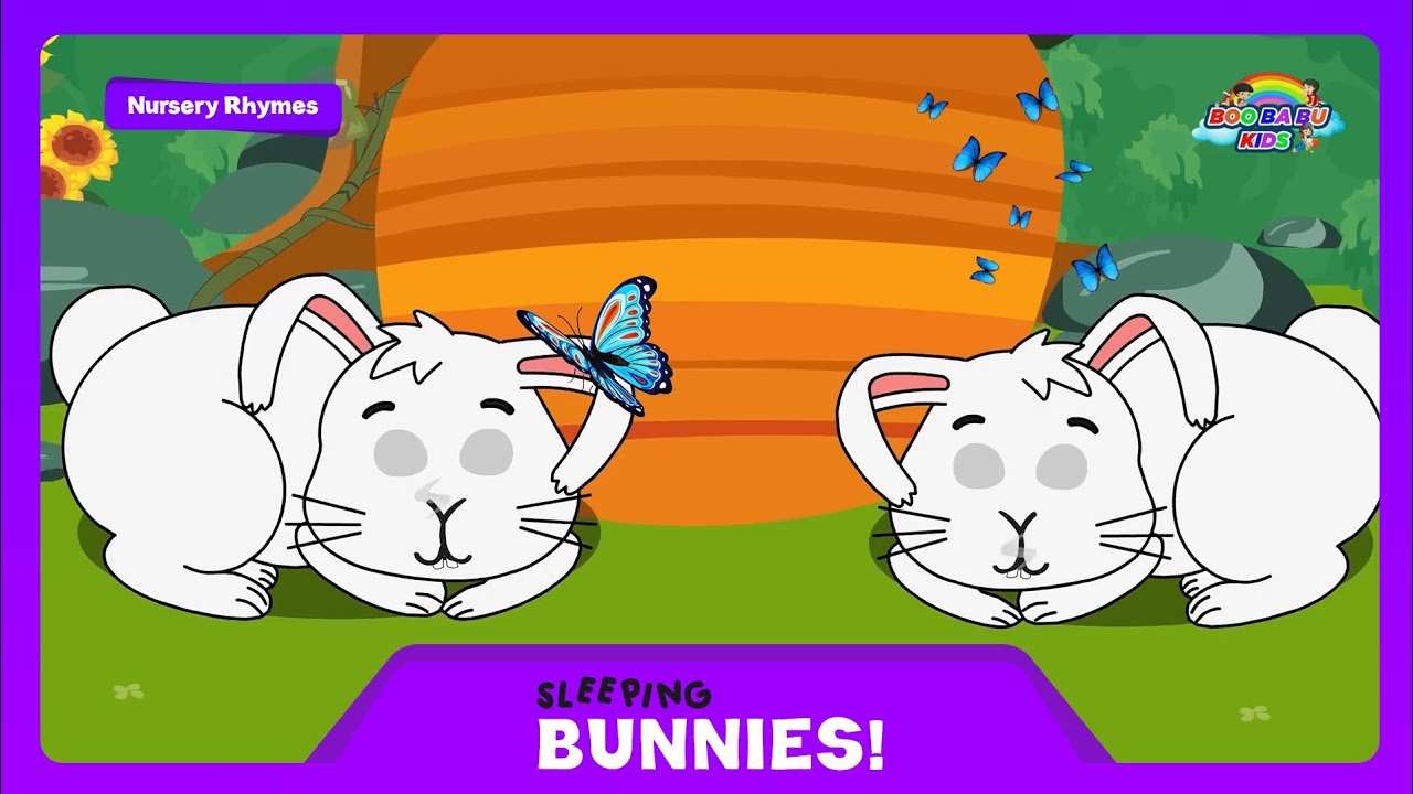 Sleeping Bunnies Little Bunnies Kids Learning Nursery Rhymes for