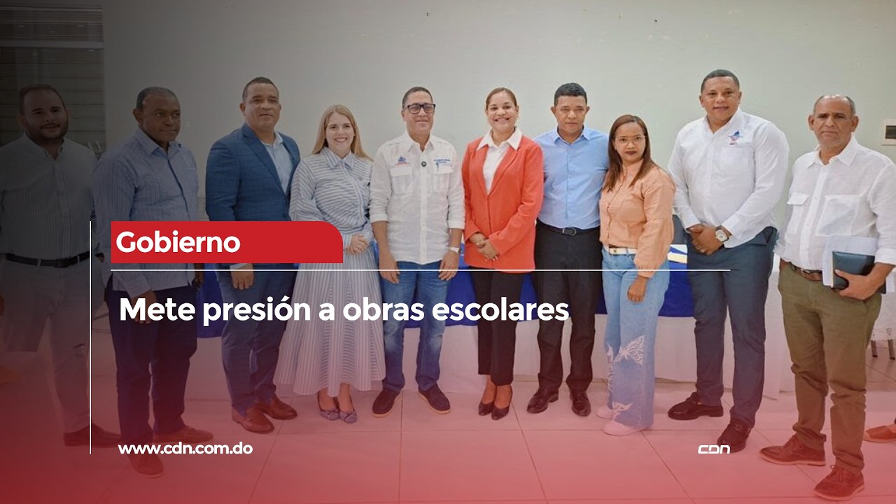 Gobierno acelera terminación de 28 proyectos escolares, en Hato Mayor