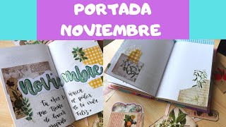 MARCADO MI PORTADA DE NOVIEMBRE - BULLET JOURNAL MARCADO MI PORTADA DE NOVIEMBRE - BULLET JOURNAL
