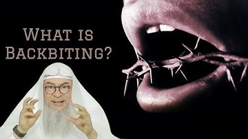 What is backbiting? #Assim #assimalhakeem #assim assim al hakeem
