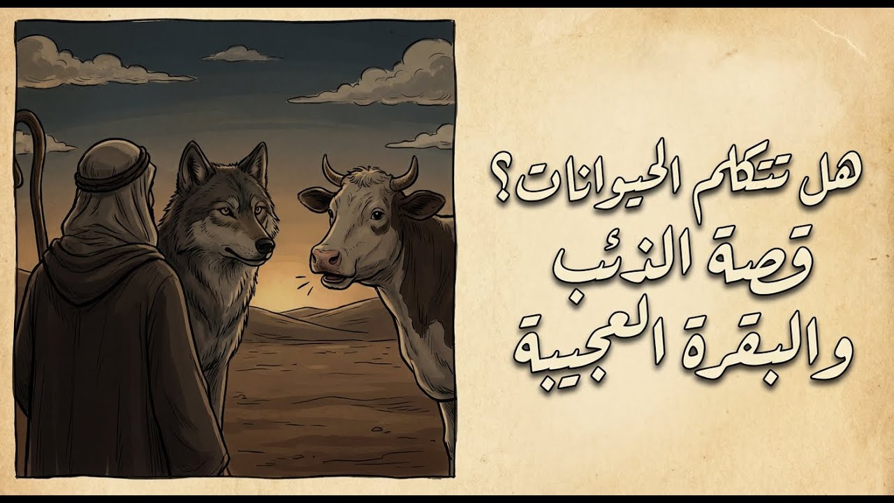 حين تكلّم الذئب والبقرة… آيات تهزّ القلوب