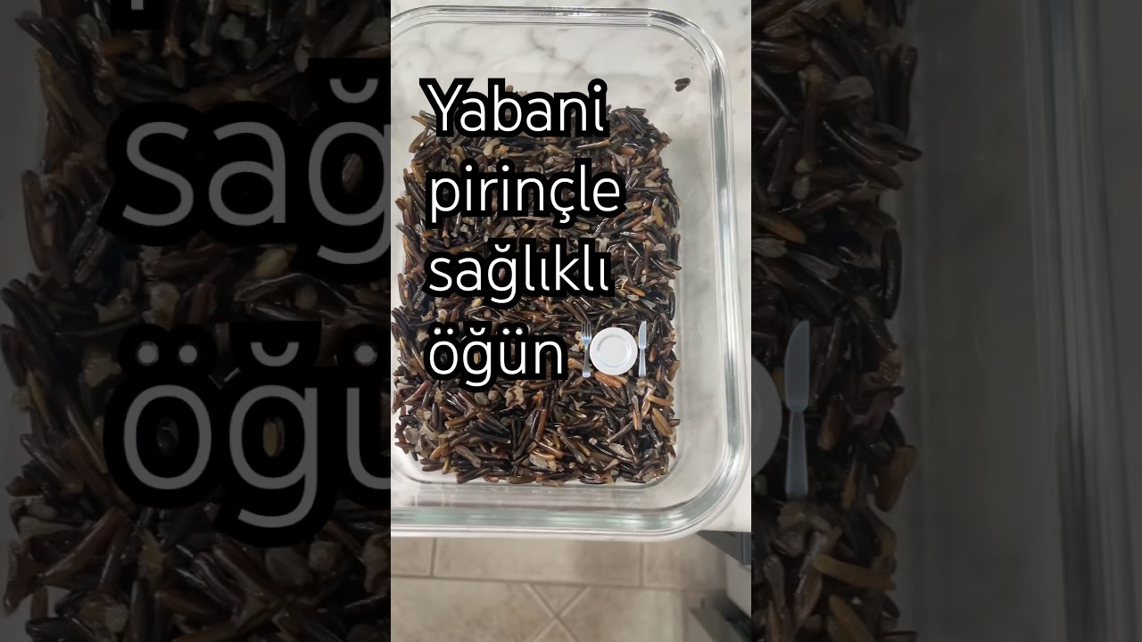 Yabani pirinçle çok lezzetli bir pilav tarifi????️ #food #yemek #sağlık #yemektarifleri #vlog #amerika