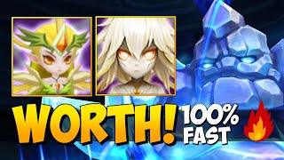 Wind Homunculus Wind Harpy In Giant Abyss Hard in Summoners War