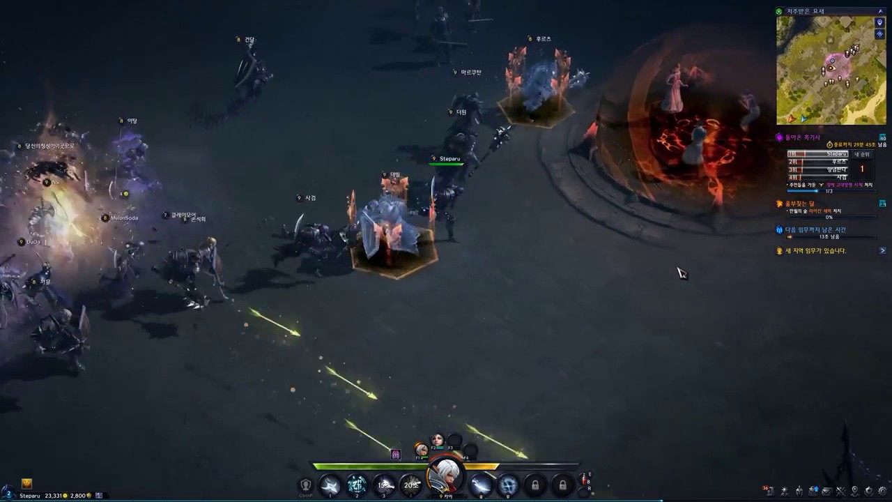 Lineage Eternal CBT World Quest   Newbie Island   Level 9~10