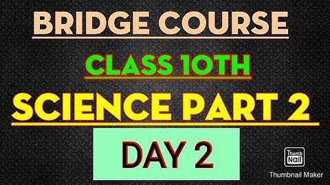 10th class setu abhyaskram (bridge course)science part 2 day 2 / bridge course science | Activity 2