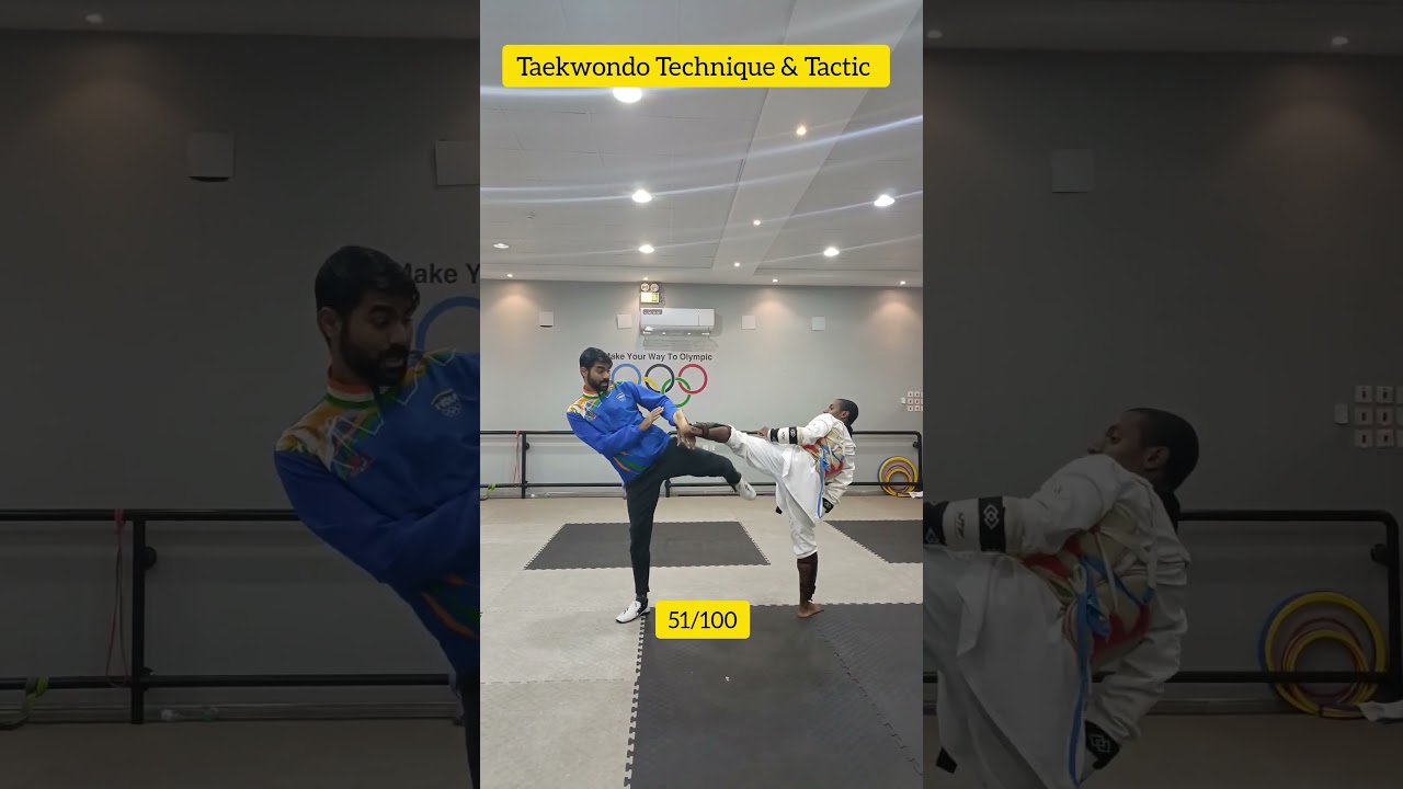 Taekwondo Technique And Tactic || 