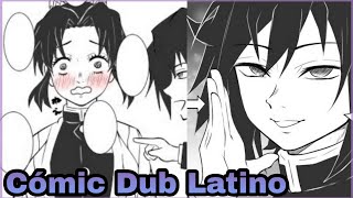 Tomioka imita a Shinobu | Cómic Dub Latino - Kimetsu no Yaiba