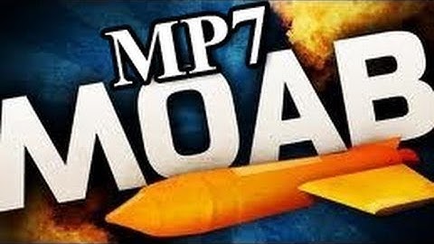 MW3: M.O.A.B. w/ EVERY SMG/LMG/AR #8 - MP7 PC