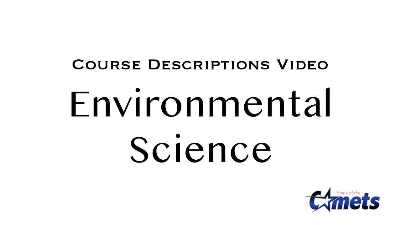Environmental Science YouTube