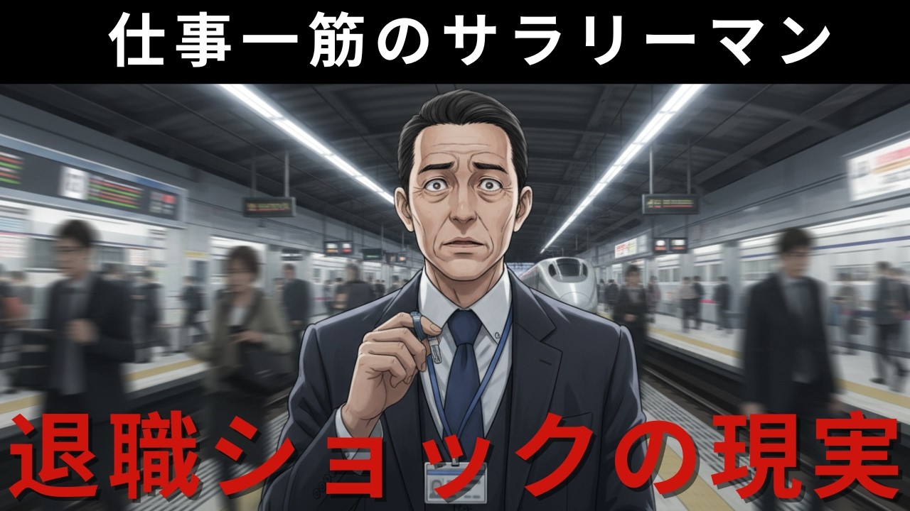【漫画】一つの会社で40年勤めたサラリーマンの末路…定年ショック症候群