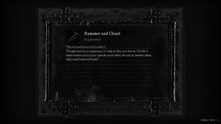 Hammer and Chisel Weapon Location, Mortal Shell