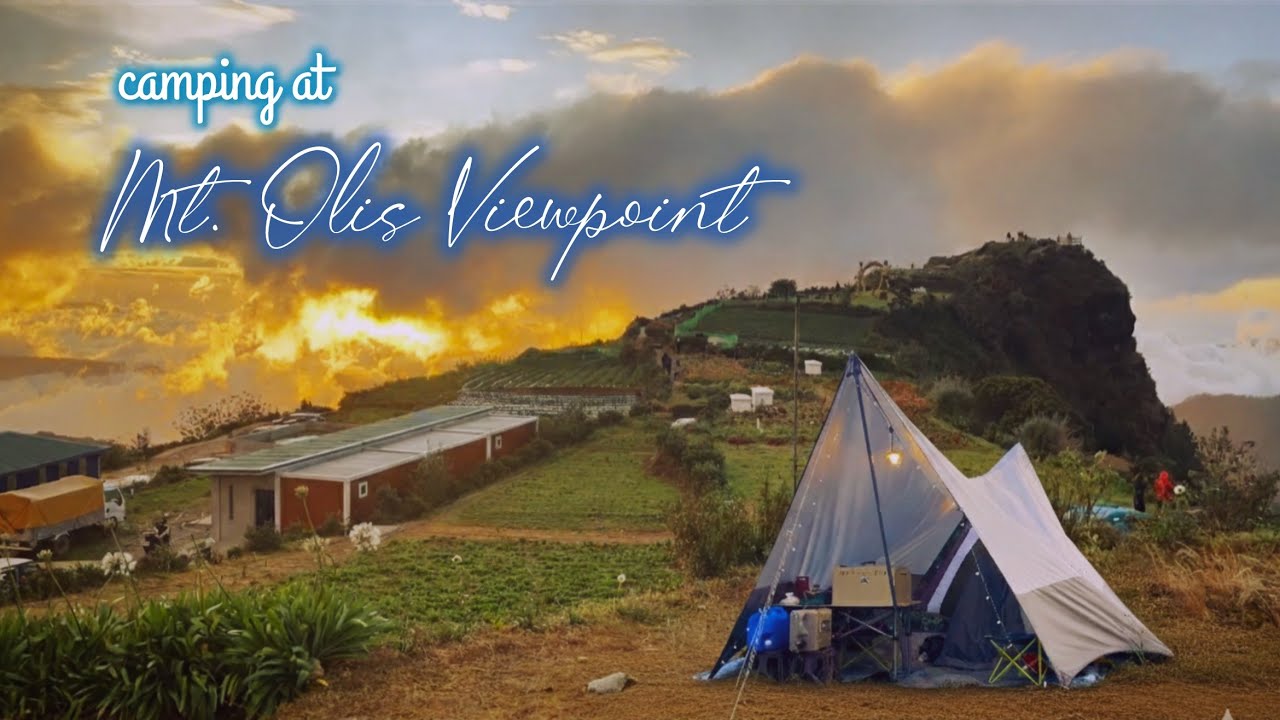 Camping at Mt. Olis View Point Atok - Camping Philippines 