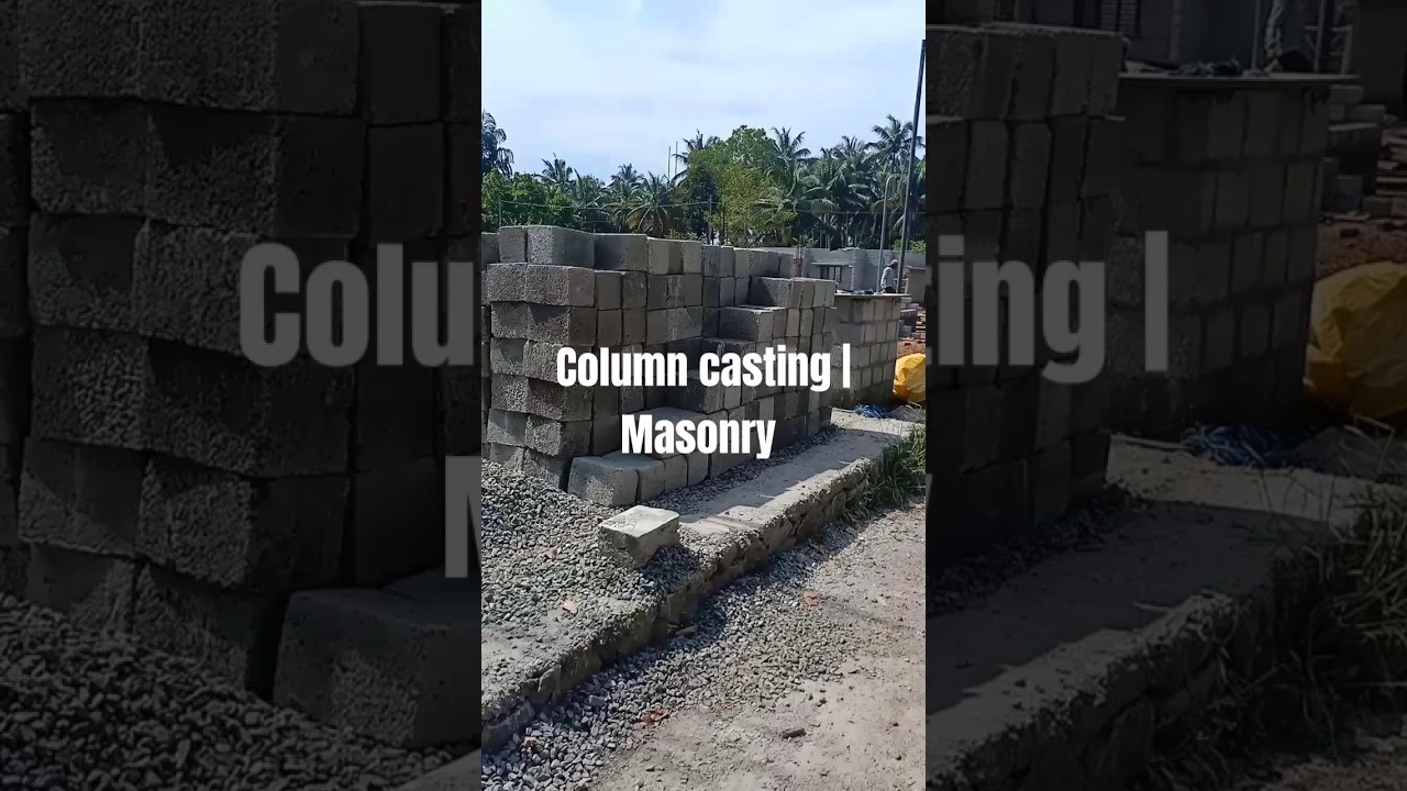 column casting | masonry 