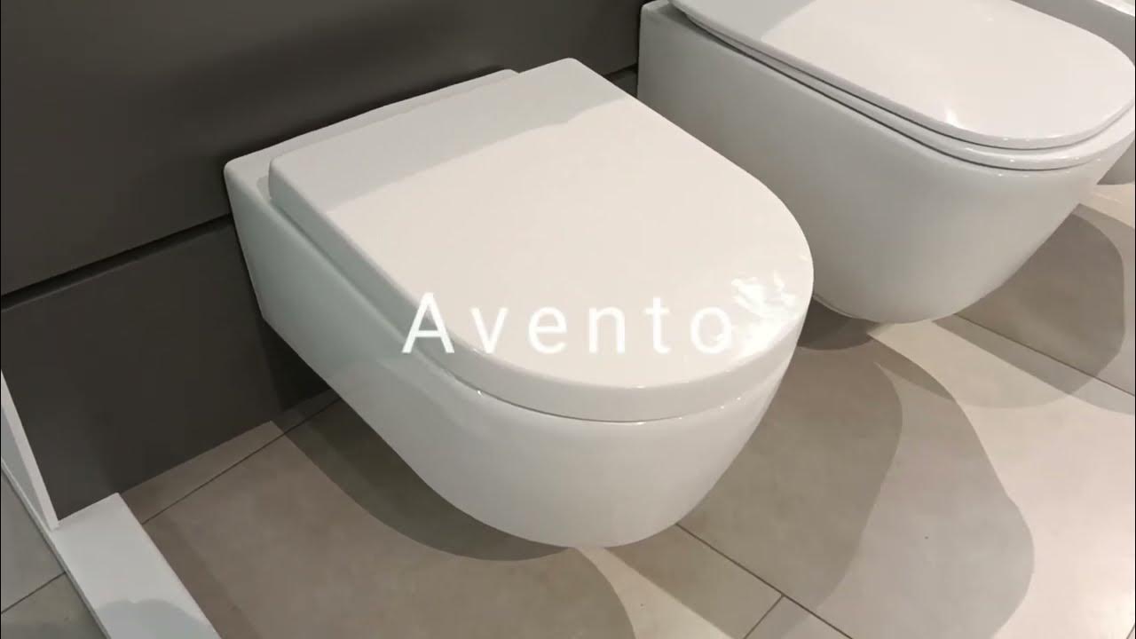 How to remove the Villeroy Boch Avento toilet lid Як зняти кришку