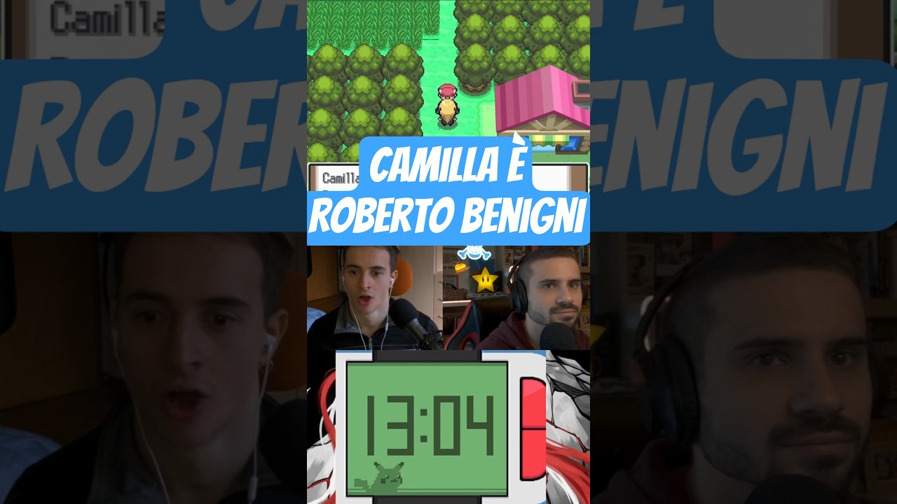 Camilla in realtà è Roberto Benigni 