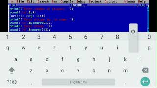 High score arranger in C screenshot 4
