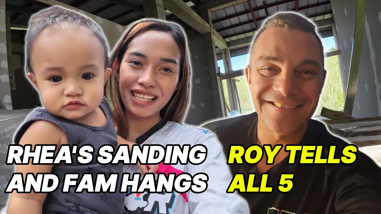 🇵🇭 Строительство дома: первая покраска стен! Рой рассказывает обо всех 5 моментах!