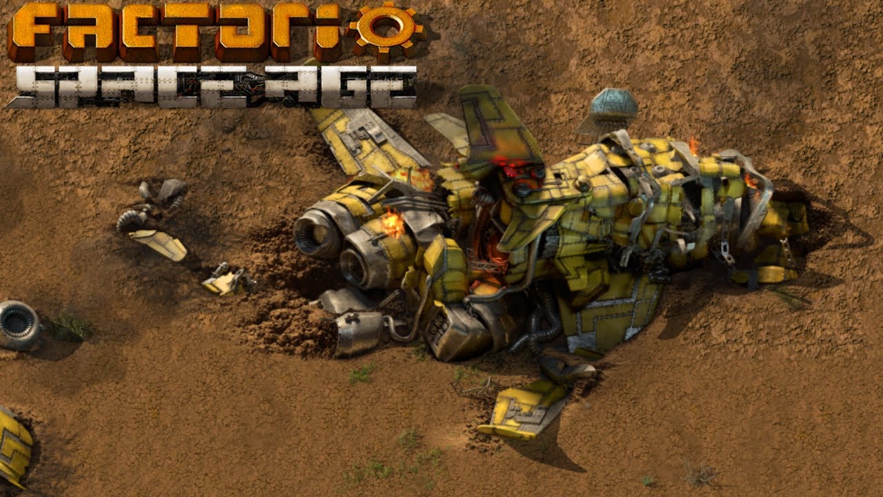 Factorio Space Age 100% Achievements DS settings Ep1 3hr Robots! - YouTube