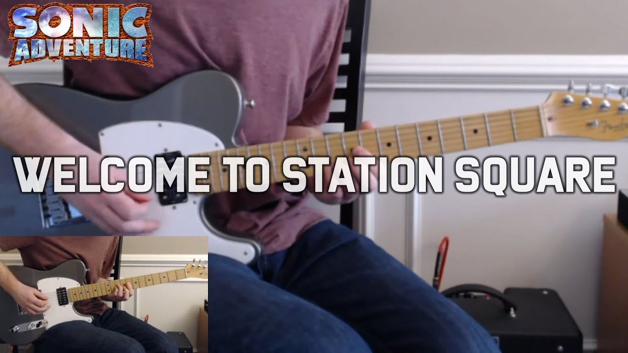 Welcome to Station Square - Sonic Adventure (Guitar Cover)