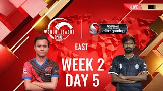 [HINDI] W2D5 - PMWL EAST - Super Weekend | PUBG MOBILE World League Season Zero (2020)