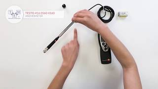 TESTO TESTO 416 0560 4160 - Anemometer - UNBOXING