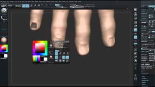 ZBrush tutorial: Sculpt a hand, Part 5