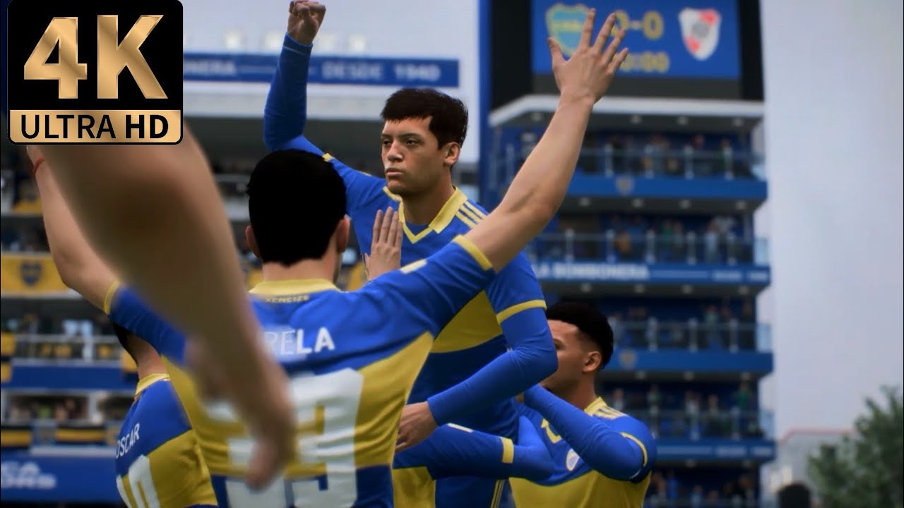 FIFA 23 - La Bombonera - Boca Juniors Stadium - All different stadium Intro and Cutscenes - 4K HD