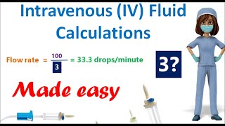 IV fluid calculations | Intravenous fluid calculations | IV Drip rate Calculations | Drops/minute screenshot 5