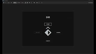 DIR Title test #gamedev