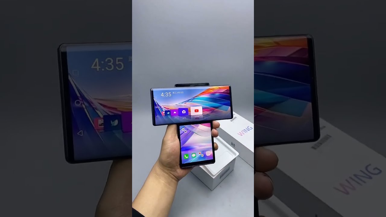 LG Wing's dual-screen smartphone 