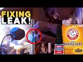 How to fix leaking full aquarium (Super Glue & Baking Soda vs Silicone) - 45g TANK LEAKED!! 😱