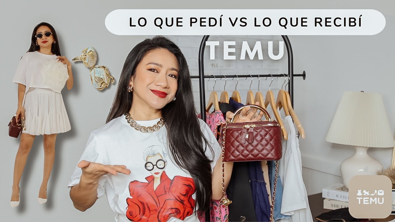 LO QUE PEDÍ VS LO QUE RECIBÍ DE TEMU ✨ HAUL REVIEW