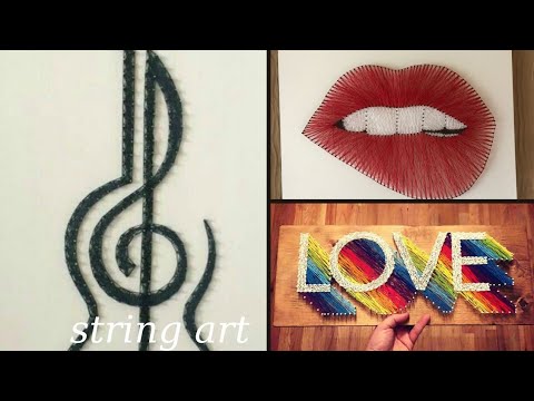 string art,#fashionwithayesha - YouTube