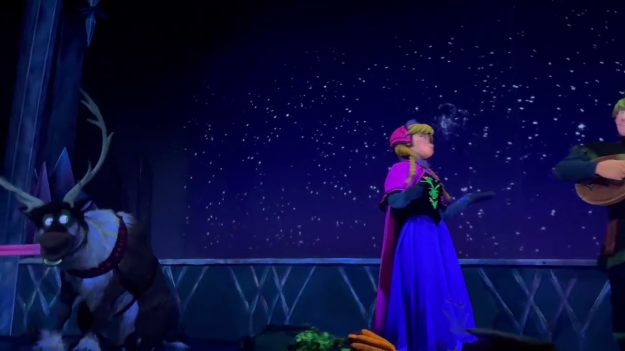 Frozen water ride Disney world Epcot