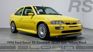 1996 Ford Escort RS Cosworth WOLF Zinc Yellow/Black